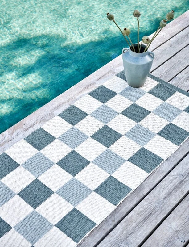 Pappelina Pix Rug, 70 X 240 Cm, Army - Vanilla - Sage 4 Pappelina Pix Rug, 70 X 240 Cm, Army - Vanilla - Sage - Image 2