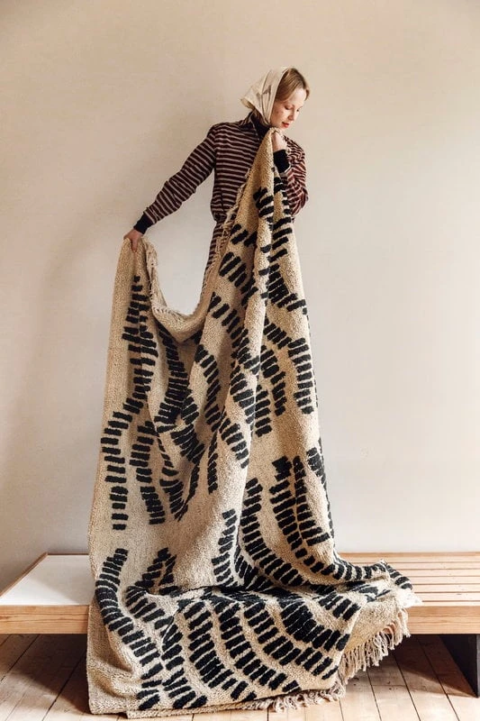 Finarte Dyyni Rug 200 X 300 Cm, Beige 4 Finarte Dyyni Rug 200 X 300 Cm, Beige - Image 2