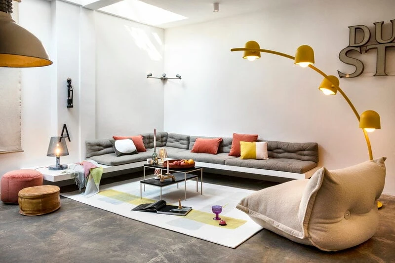 Fatboy King Velvet Recycled Pillow, Rhubarb 4 Fatboy King Velvet Recycled Pillow, Rhubarb - Image 2