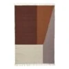 Ferm LIVING Kelim Rug, Borders, 140 X 200 Cm 2 Ferm LIVING Kelim Rug, Borders, 140 X 200 Cm -Fine Home Textiles Store 102FLAW HV