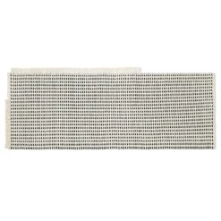 Ferm LIVING Way Rug, 70 X 180 Cm, Off White - Dark Blue