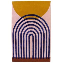 Finarte Atrium Rug, Pink-gold