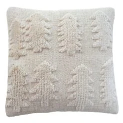 MUM's Forest Cushion Cover, 45 X 45 Cm, Natural - Off White