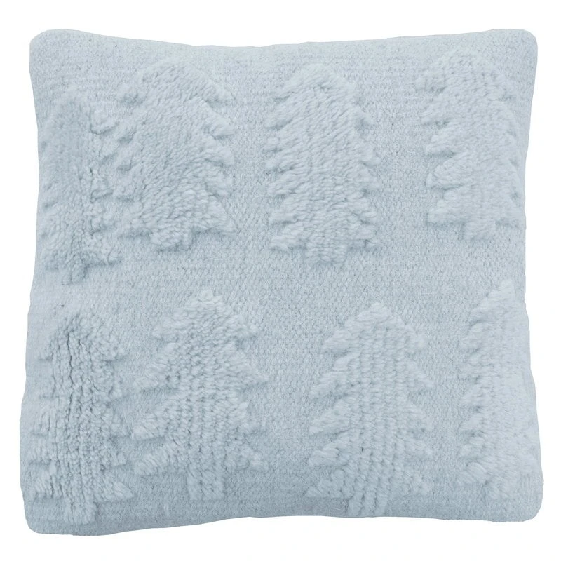 MUM's Forest Cushion Cover, 45 X 45 Cm, Light Grey - Off White 3 MUM's Forest Cushion Cover, 45 X 45 Cm, Light Grey - Off White