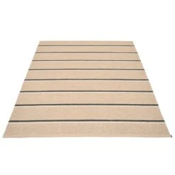 Pappelina Olle Rug 180 X 260 Cm, Mud - Beige