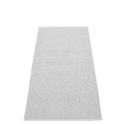Pappelina Svea Rug, 70 X 160 Cm, Grey Metallic