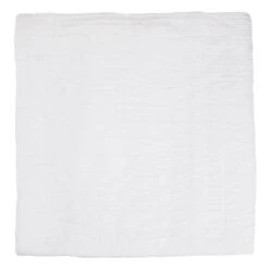 Matri Aava Double Bed Cover, 260 X 260 Cm, White