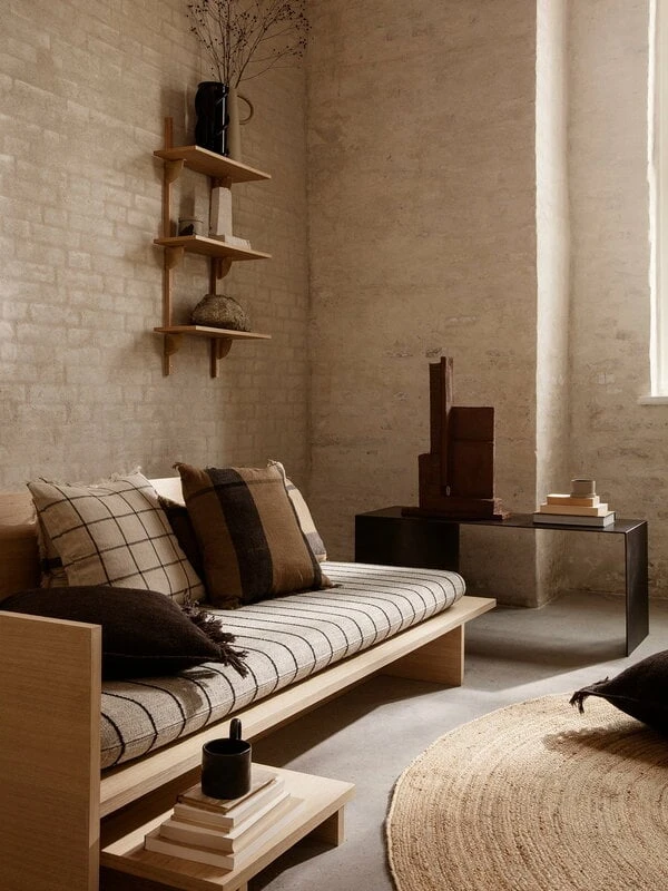 Ferm LIVING Eternal Round Jute Rug, Large, Natural 4 Ferm LIVING Eternal Round Jute Rug, Large, Natural - Image 2