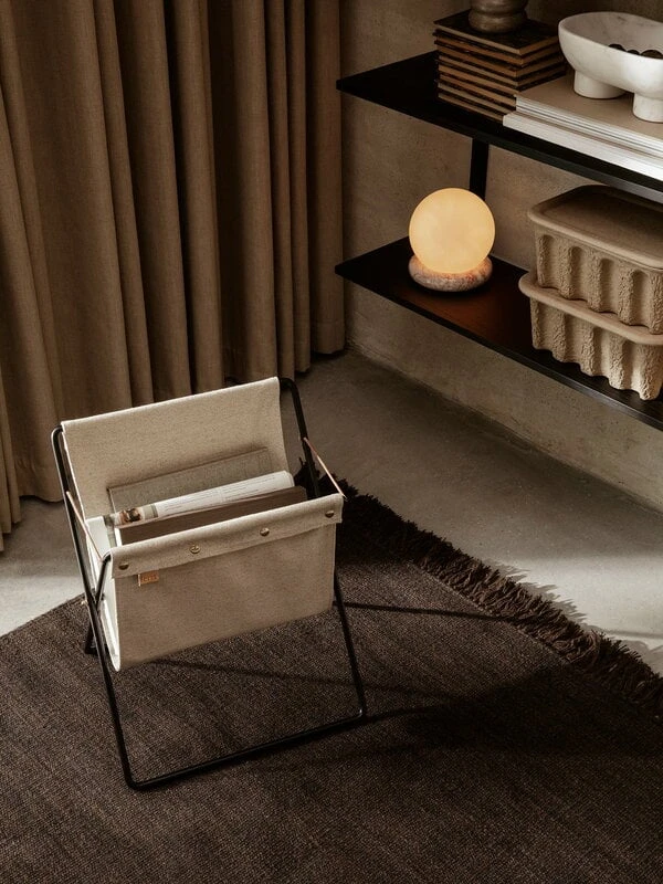 Ferm LIVING Kelim Rug, Dark Melange, 160 X 250 Cm 5 Ferm LIVING Kelim Rug, Dark Melange, 160 X 250 Cm - Image 3