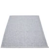 Pappelina Svea Rug, 140 X 220 Cm, Grey Metallic