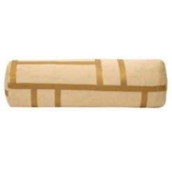 Johanna Gullichsen Palazzo Tube Cushion, Light Gold