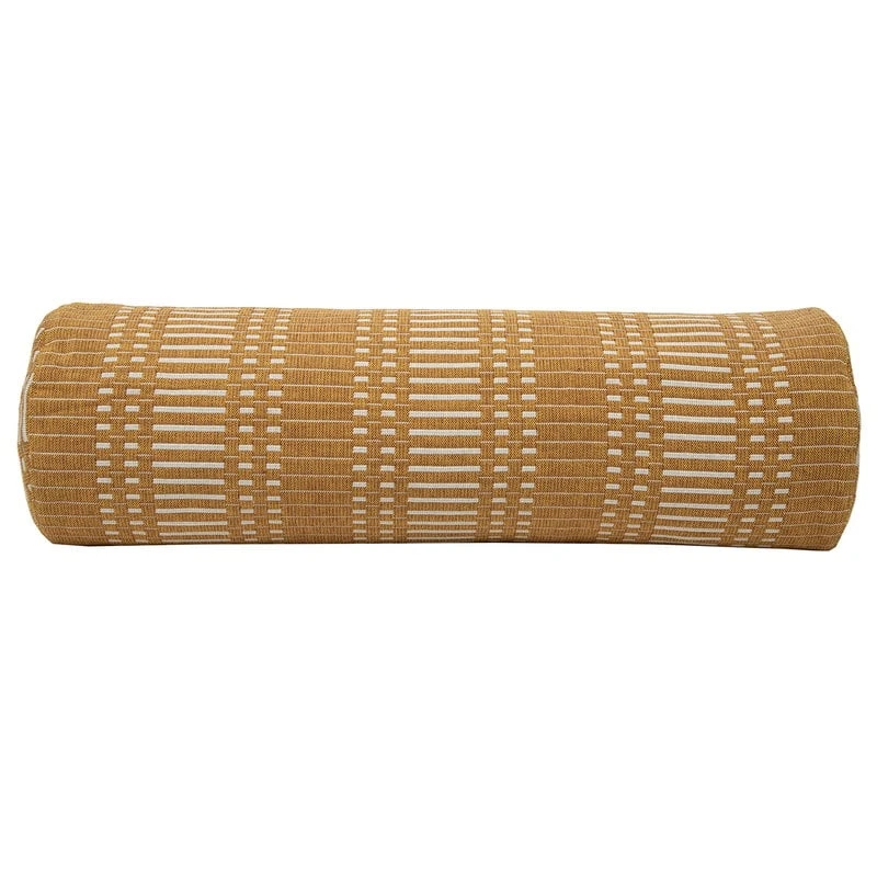 Johanna Gullichsen Helios Tube Cushion, Ochre 3 Johanna Gullichsen Helios Tube Cushion, Ochre