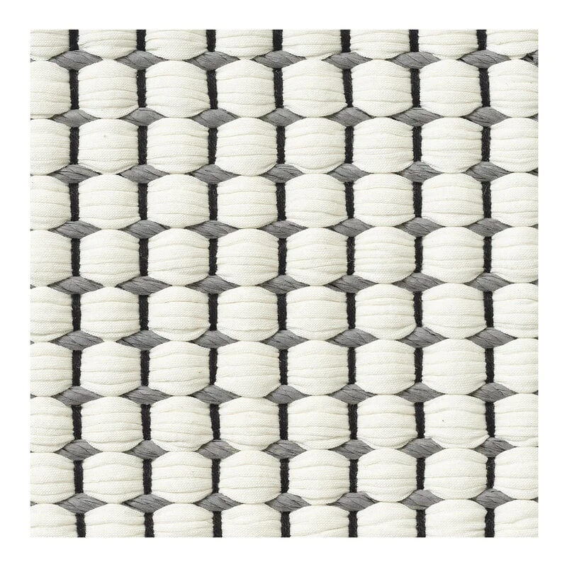 Woodnotes Duetto 4 Rug, Grey - White 3 Woodnotes Duetto 4 Rug, Grey - White