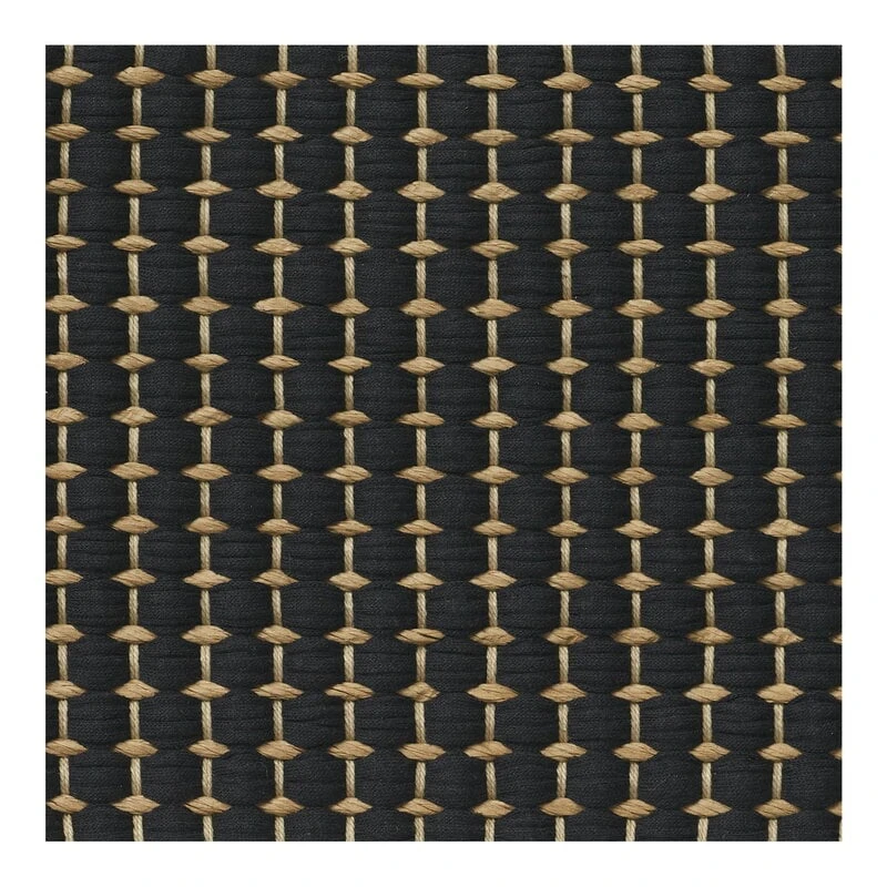 Woodnotes Piccolo 1 Rug, Natural - Black 3 Woodnotes Piccolo 1 Rug, Natural - Black