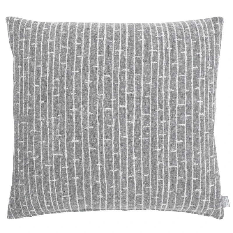Lapuan Kankurit Metsä Cushion Cover 45 X 45 Cm, Light Grey 3 Lapuan Kankurit Metsä Cushion Cover 45 X 45 Cm, Light Grey