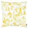 Kauniste Mökkilä Cushion Cover, Yellow -Fine Home Textiles Store 16KaunisteSS2017 iso HV