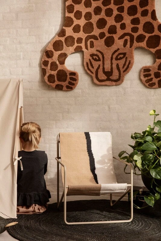 Ferm LIVING Eternal Round Jute Rug, Small, Black 4 Ferm LIVING Eternal Round Jute Rug, Small, Black - Image 2