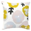 Kauniste Orvokki Cushion Cover, Yellow