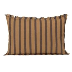 Ferm LIVING True Cushion, Sugar Kelp - Black