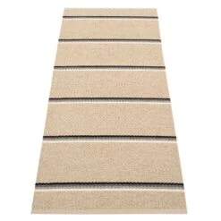 Pappelina Olle Rug 70 X 180 Cm, Mud - Beige
