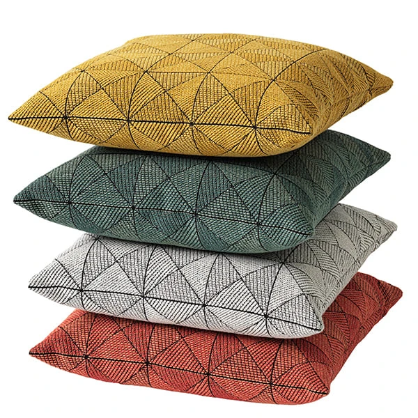 Muuto Tile Cushion, Tangerine 4 Muuto Tile Cushion, Tangerine - Image 2