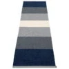 Pappelina Kim Rug, 70 X 240 Cm, Dark Blue