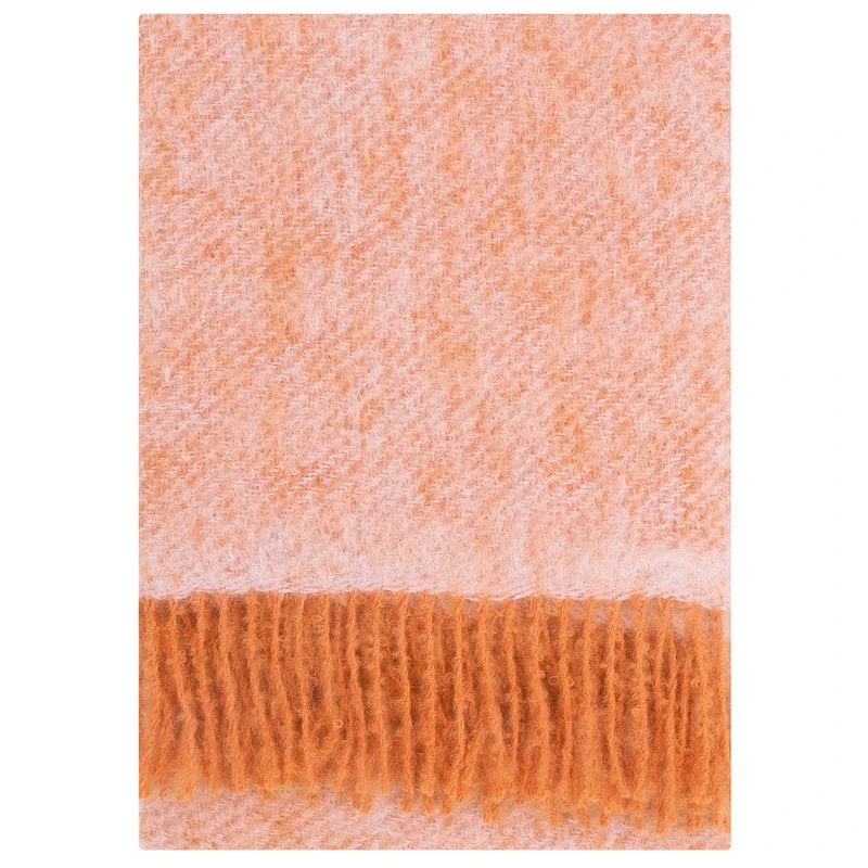 Lapuan Kankurit Revontuli Mohair Blanket, Rust - Rose 3 Lapuan Kankurit Revontuli Mohair Blanket, Rust - Rose