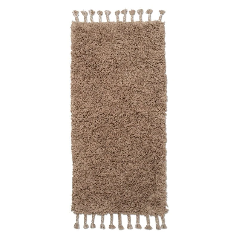 Ferm LIVING Amass Long Pile Runner, 70 X 140 Cm, White Pepper 3 Ferm LIVING Amass Long Pile Runner, 70 X 140 Cm, White Pepper