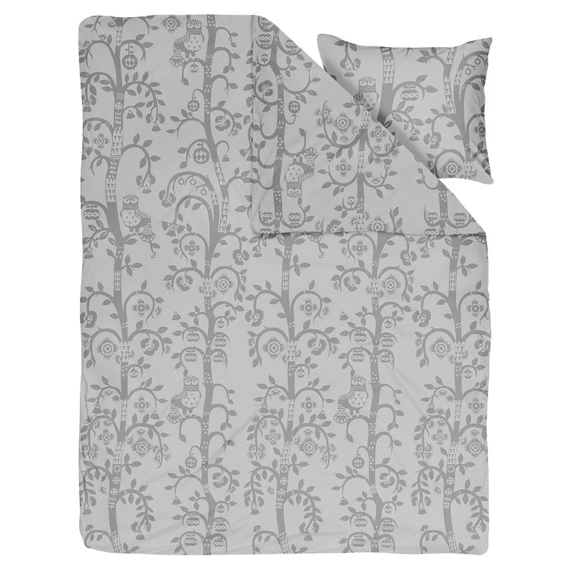 Iittala Taika Duvet Cover Set, 150 X 210 Cm, Grey 3 Iittala Taika Duvet Cover Set, 150 X 210 Cm, Grey