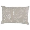 Saana Ja Olli Onnenmaa Cushion Cover, 40 X 60 Cm, Beige - White