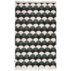 MUM's Suomu Rug 110 X 170 Cm, Forest Green