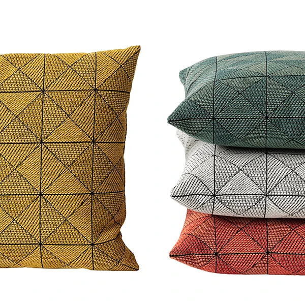 Muuto Tile Cushion, Tangerine 5 Muuto Tile Cushion, Tangerine - Image 3