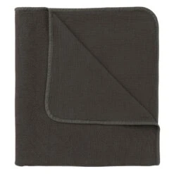 Matri Alma Double Bed Cover, 260 X 260 Cm, Lava Grey