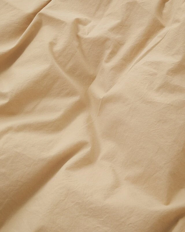 Tekla Single Duvet Cover, 150 X 210 Cm, Sand Beige 5 Tekla Single Duvet Cover, 150 X 210 Cm, Sand Beige - Image 3