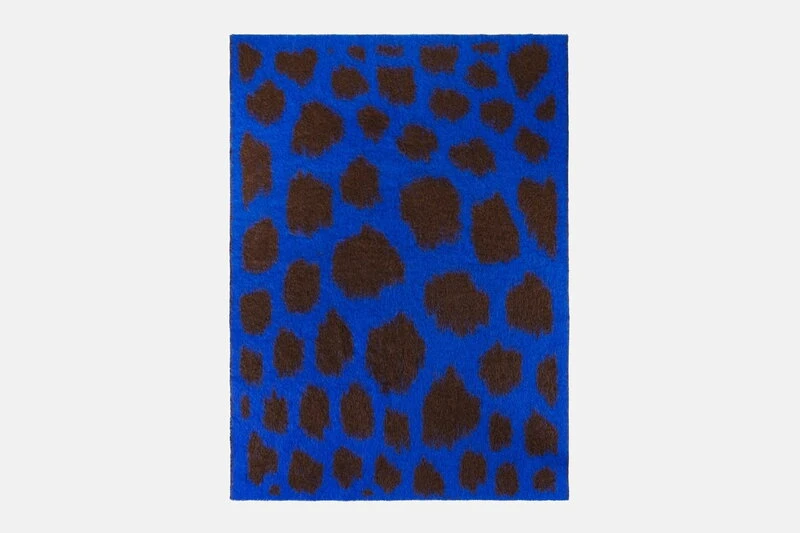 Hem Monster Throw, 180 X 130 Cm, Spot, Blue - Brown 6 Hem Monster Throw, 180 X 130 Cm, Spot, Blue - Brown - Image 4