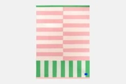 Hem Stripe Throw, 130 X 180 Cm, Pink - Green 7 Hem Stripe Throw, 130 X 180 Cm, Pink - Green -Fine Home Textiles Store 30541StripeThrowPinkGreen03 2048x2048