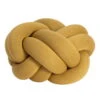 Design House Stockholm Knot Cushion, M, Yellow -Fine Home Textiles Store 309DHS AK