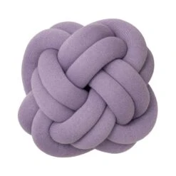 Design House Stockholm Knot Cushion, Lilac