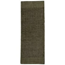 Woud Rombo Rug, 75 X 200 Cm, Green