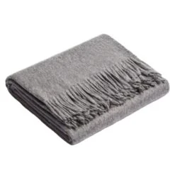 Sibast Alpaca Throw, Light Grey