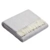 Sibast Alpaca Throw, Herringbone Grey