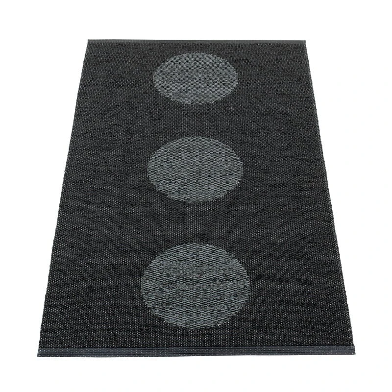 Pappelina Vera 2.0 Rug, 70 X 120 Cm, Black 3 Pappelina Vera 2.0 Rug, 70 X 120 Cm, Black
