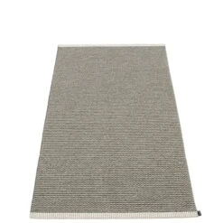 Pappelina Mono Rug, 85 X 160 Cm, Charcoal