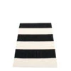 Pappelina Bob Rug, 70 X 120 Cm, Black-vanilla 1 Pappelina Bob Rug, 70 X 120 Cm, Black-vanilla -Fine Home Textiles Store 38Pappelina iso HV