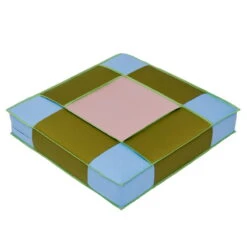 Juslin Maunula Floor Pouf, 60 X 60 Cm, Smaragdi