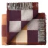 Silkeborg Uldspinderi Plain Beat Throw, Warm Red 2 Silkeborg Uldspinderi Plain Beat Throw, Warm Red -Fine Home Textiles Store 3Silkeborg Uldspinderi Beat1222 19 TH