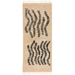 Finarte Dyyni Rug 80 X 200 Cm, Beige