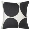 Marimekko Kivet Cushion Cover 50 X 50 Cm, Off White - Black -Fine Home Textiles Store 400 Marimekko TH