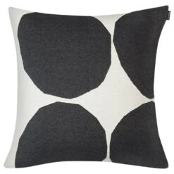 Marimekko Kivet Cushion Cover 50 X 50 Cm, Off White - Black