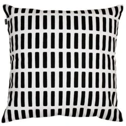 Artek Siena Cushion Cover, 50 X 50 Cm, Black - White